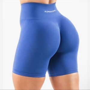 Alphalete amplify shorts 6.5 sapphire XS